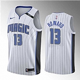 Men's Orlando Magic #13 Jett Howard White 2023 Draft Icon Edition Stitched Basketball Jersey,baseball caps,new era cap wholesale,wholesale hats